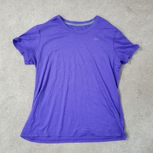 Nike dri-fit size XL Purple like new